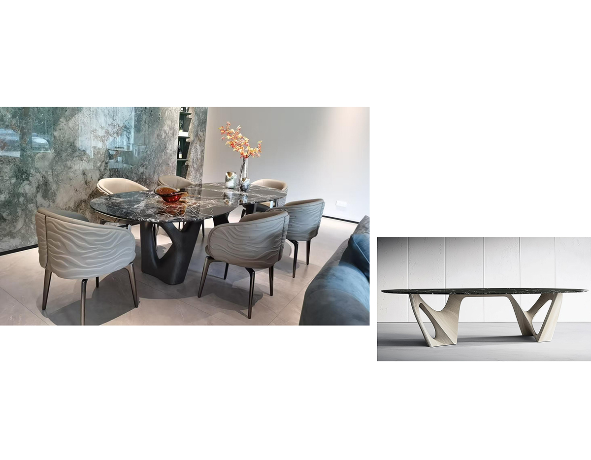 New dining table series
